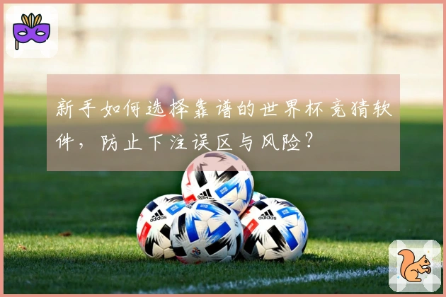 新手如何选择靠谱的世界杯竞猜软件，防止下注误区与风险？