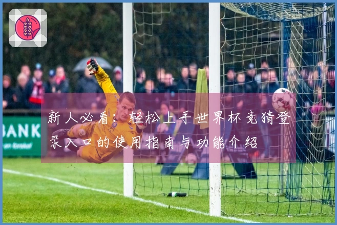 新人必看：轻松上手世界杯竞猜登录入口的使用指南与功能介绍