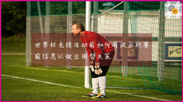 世界杯竞猜活动前如何有效分析赛前信息以做出明智决策